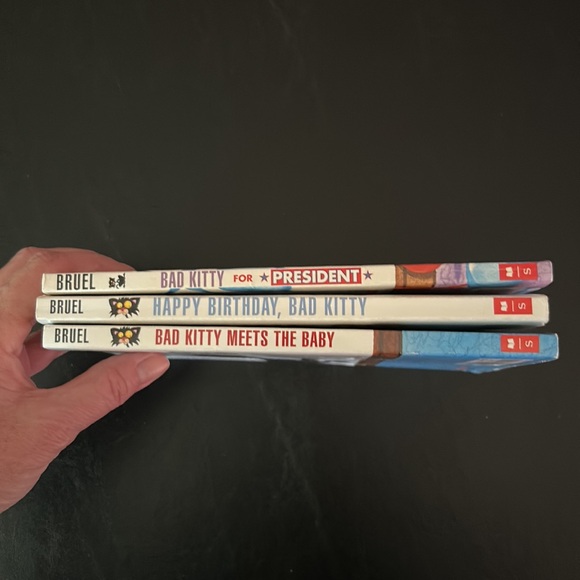 Set of 3 Bad Kitty Books- president birthday baby - Picture 6 of 7